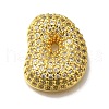 Brass with Cubic Zirconia Pendant KK-Q818-02D-G-1
