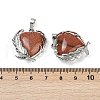 Synthetic Goldstone Pendants G-Q025-01P-09-2