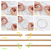 Beebeecraft 30Pcs Spring Bracelets TWIR-BBC0001-06KCG-6