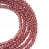 Transparent Glass Beads Strands GLAA-R135-2mm-18-2