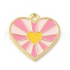 Alloy Enamel Pendants X-ENAM-B051-01G-03-1