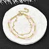 Natural Rose Quartz Bracelets BJEW-D330-01G-02-1