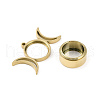 Ion Plating(IP) 304 Stainless Stee Locket Pendants STAS-S132-14G-02-2
