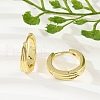 Brass Hoop Earrings EJEW-L299-02G-1