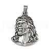 304 Stainless Steel Pendants STAS-C131-02A-AS-1