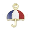 Independence Day Alloy Enamel Pandants PALLOY-V001-07C-1