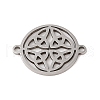 Non-Tarnish 201 Stainless Steel Connector Charms STAS-S126-02P-1