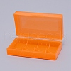 Plastic Battery Storage Box CON-WH0074-94E-2