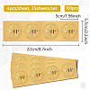 Self Adhesive Gold Foil Embossed Stickers DIY-WH0575-010-2