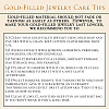 Real 14K Gold Plated Brass Connector Charms KK-TAC0017-04G-04-12