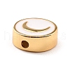 Brass Enamel Beads KK-D068-01G-05-RS-4