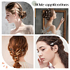   30Pcs 5 Color Hair Accessories Iron Hair Bobby Pin Findings IFIN-PH0001-60-3