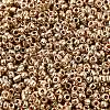12/0 Electroplate Glass Seed Beads SEED-Q003-01-3