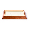 Rectangle Wood Pesentation Jewelry Bracelets Display Tray ODIS-P008-19A-02-2