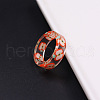 Transparent Resin Finger Rings WGC4E19-21-1