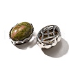 Natural Unakite Multi-Strand Links KK-M304-03P-13-2