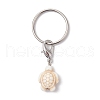 Turtle Dyed Synthetic Turquoise Keychain KEYC-JKC00962-02-1