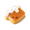 Paw Print Theme Opaque Resin Cabochon CRES-I040-02D-2