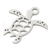 Non-Tarnish 304 Stainless Steel Pendants STAS-B056-10P-05-2