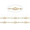 Brass Bar & Oval Link Chains CHC-G017-19G-2