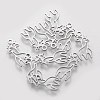 Tarnish Resistant 201 Stainless Steel Pendants STAS-Q201-T414-1