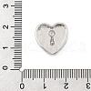 Brass Micro Pave Cubic Zirconia Slide Charms ZIRC-I068-24P-01-3