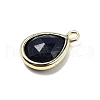 Natural Dyed Lapis Lazuli Faceted Pendants G-U019-05G-07-2