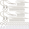 SOFPLATE 300Pcs 304 Stainless Steel French Earring Hooks STAS-SP0001-36-1