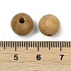 Natural Wood Beads WOOD-C019-10mm-01-3