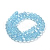 Transparent Glass Beads EGLA-A035-T8mm-B08-2