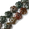 Natural Indian Agate Beads Strands G-H023-B06-01-2