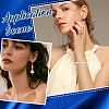 SUNNYCLUE 32Pcs 4 Styles Rack Plating Alloy Rhinestone Pendants FIND-SC0011-61-5