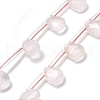 Natural Rose Quartz Beads Strands G-Q167-A05-01-1