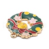 Christmas Theme Alloy Enamel Pendants X1-ENAM-D060-04G-2