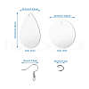 DIY Dangle Earring Making DIY-TA0002-65P-8