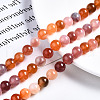 Natural Botswana Agate Beads Strands G-N328-47-4