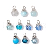 Glass Pendants PALLOY-JF03284-02-1