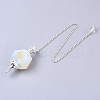 Natural & Synthetic Gemstone Dowsing Pendulums G-R461-25-A-2