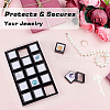 Plastic Diamond Storage Boxes Set CON-WH0092-69-6