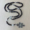 Wood Rosary Bead Necklaces FS-WG6BD27-05-1