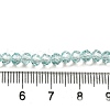 Transparent Baking Paint Glass Beads Strands X1-DGLA-A034-T4mm-D01-4