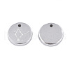 Non-Tarnish 316 Surgical Stainless Steel Charms STAS-S116-418D-P-3