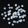 SUPERFINDINGS 200Pcs Silicone Ear Nuts SIL-FH0001-15-6