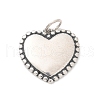 925 Sterling Silver Pendants STER-R008-04AS-02-1