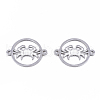 Tarnish Resistant 201 Stainless Steel Links connectors STAS-N087-22-05P-1