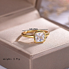 925 Sterling Silver Pave Cubic Zirconia Finger Rings for Women PC3242-2-3