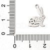 201 Stainless Steel Pendants STAS-Q341-02P-3