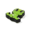 Dinosaur Food Grade Eco-Friendly Silicone Focal Beads SIL-C006-02-2
