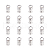 Tibetan Style Alloy Cord Ends PALLOY-NB0001-04S-1