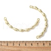 Alloy Curved Bamboo Stick Connector Charms PALLOY-S044-07B-G-3